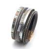 9362987735_745325296 Wholesale Vintage Multi-layer Woven Bohemian Ethnic Style Magnetic Clasp Bracelet