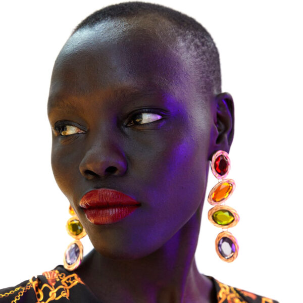 9366683441_1788500479 Wholesale Vintage Geometric Glass Crystal Earrings