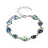 Wholesale Colorful Abalone Shell Waterdrop Shaped Bracelet