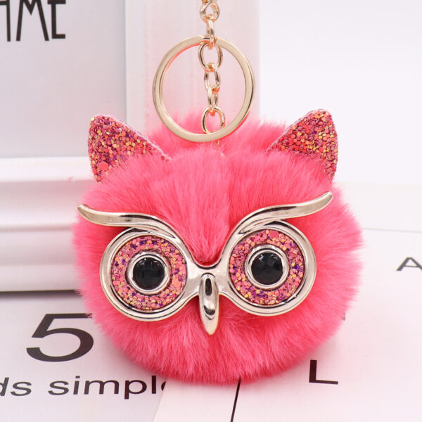 Wholesale Owl Plush Keychain