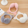 Wholesale Cat Ears Shiny Plush Cute Winter Cold Protection Warm Earmuffs