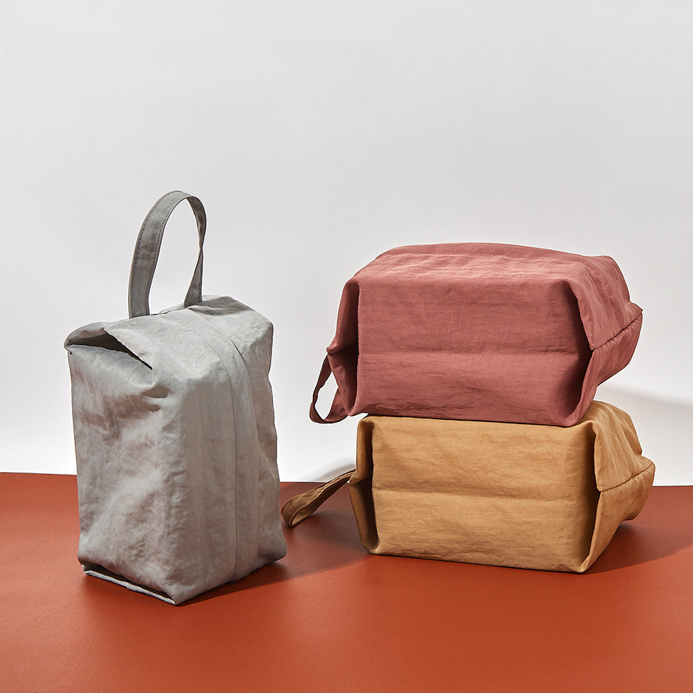 Wholesale of Large Capacity Hand Washed Cloth Make Bags