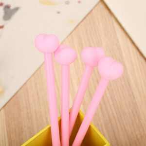 Wholesale Girly Heart Pink Series Plastic Gel Pen