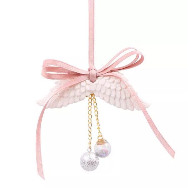 Wholesale Angel Wings Car Expanded Fragrant Stone Pendant