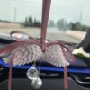 Wholesale Angel Wings Car Expanded Fragrant Stone Pendant