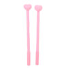 9460652951_708632043 Wholesale Girly Heart Pink Series Plastic Gel Pen