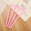 9460667785_708632043 Wholesale Girly Heart Pink Series Plastic Gel Pen