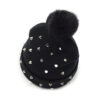 9473324865_1609417678 Wholesale Punk Rivet Autumn Winter Wool Knitted Hat