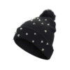9473348254_1609417678 Wholesale Punk Rivet Autumn Winter Wool Knitted Hat