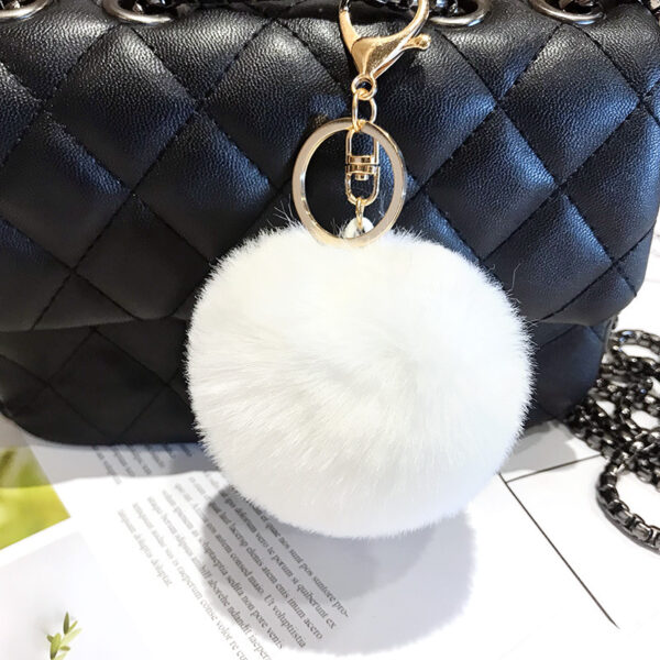 Wholesale Wool Ball Plush Keychains