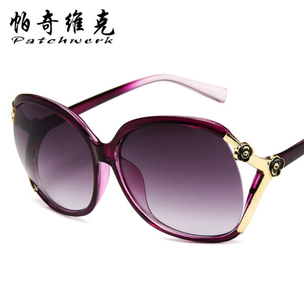 Wholesale Camellia Blossom Paint PC Sunglasses