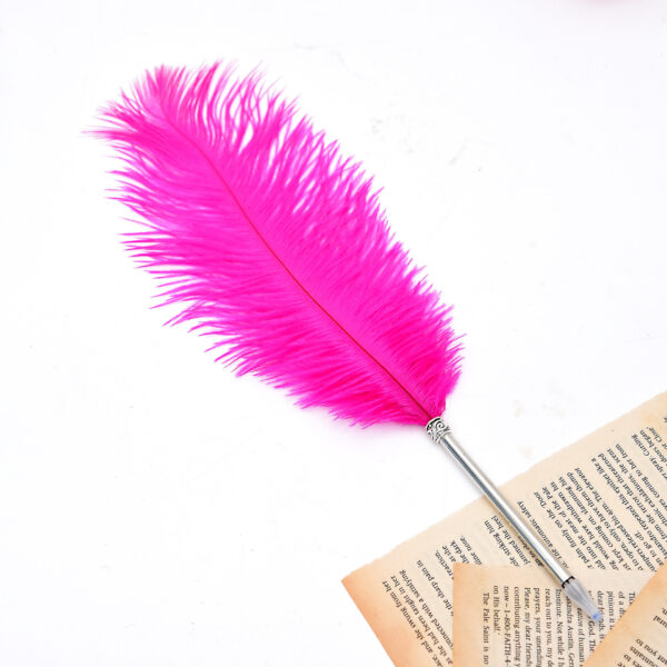 9519541521_1482589861-1 Wholesale Feather Gel Pen