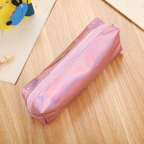 9552332836_708632043-1 Wholesale Laser Colorful Leather Pen Bags with Large Capacity Pencil Bags