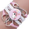 9560197834_1310191283 Wholesale Unicorn Time Stone Glass Bracelet