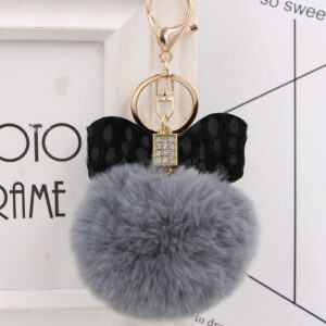 Dark gray-black / Golden 8-letter chain