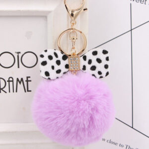 Taro purple-white / Golden 8-letter chain