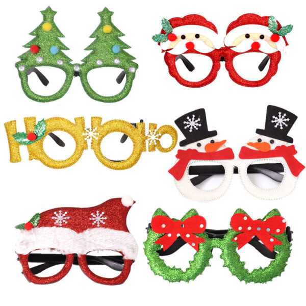 Wholesale Christmas Plastic Party Decorations Sunglasses