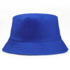 Wholesale Pure Cotton Solid Color Embroidered Logo Bucket Hat