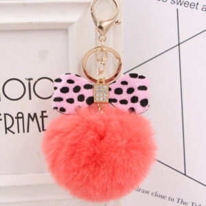 Orange-pink / Golden 8-letter chain
