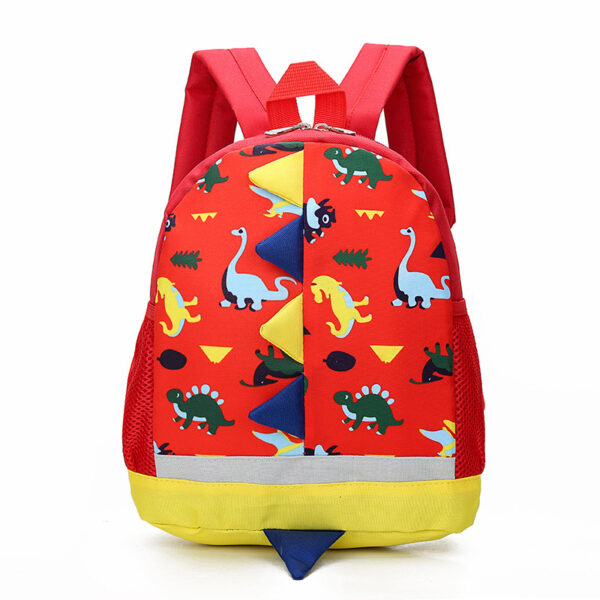 Wholesale Nylon Cartoon Dinosaur Backpack for Kids