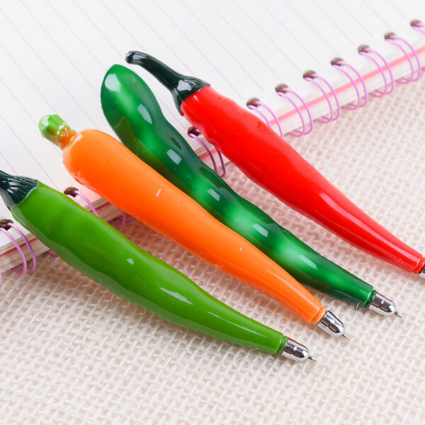 Wholesale Fruit Vegetable Plastic Ballpoint Pen