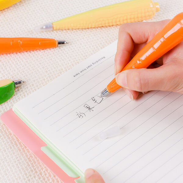 Wholesale Fruit Vegetable Plastic Ballpoint Pen