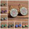 Wholesale Vintage Mandala Alloy Earrings