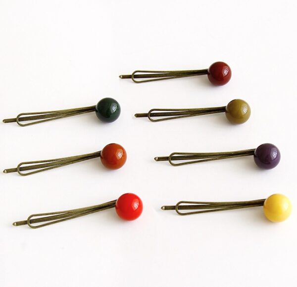 9635905534_1630447002 Wholesale Colorful Beads Hairpins