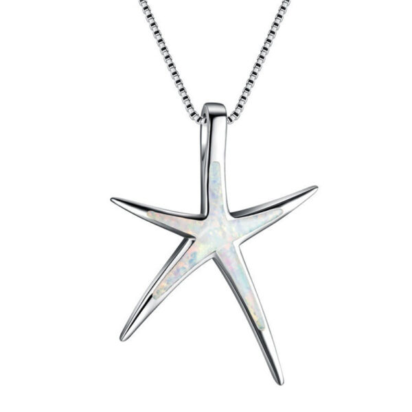 Wholesale Pentagram Pendant Alloy Necklaces