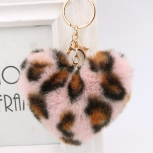 Pink / Gold key chain