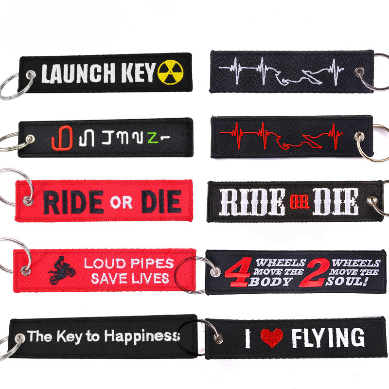 Wholesale lyester Flying Key Chain
