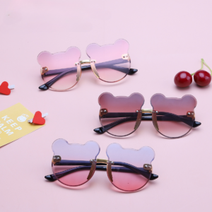 Wholesale Cat Ears PC Kids Sunglasses