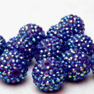 9b2d704292d1c1bc3cbedd8f60e7f3a5 Wholesale 20MM Resin Diamond Ball, Jelly Deep Purple AB Color Diamond Ball