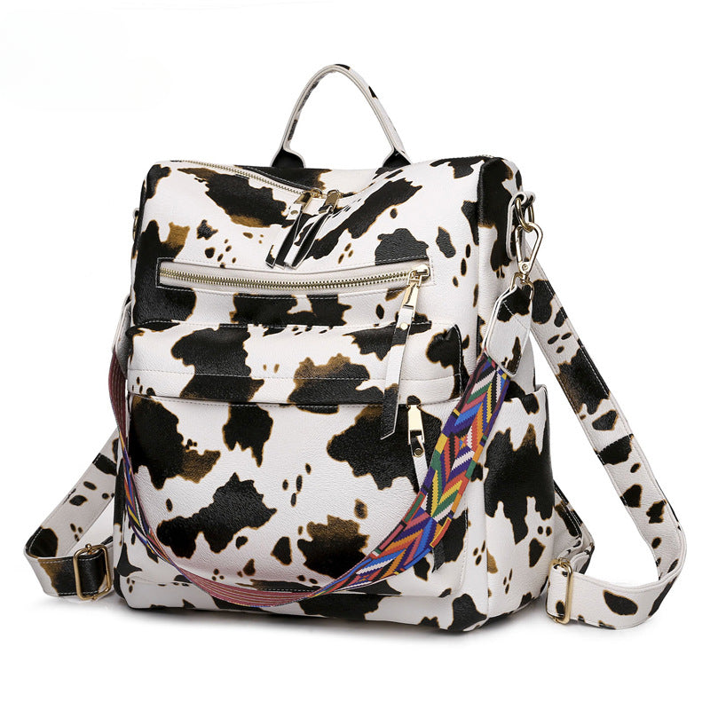 Wholesale Retro Large Capacity PU Backpacks