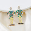 Wholesale Creative Cartoon Nutcracker Earrings