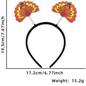 Two turkey E headbands / Free size