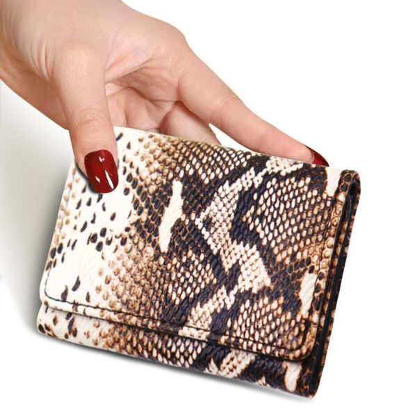 O1CN0102Co1v2DrFZmDjpfI_2215699448662-0-cib Wholesale PU Short, Ultra-thin, Multi Slot Snake Patterned Zero Wallet