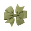 Wholesale 10pcs Handmade Baby Dovetail V Ribbed Ribbon Bow Hairpin