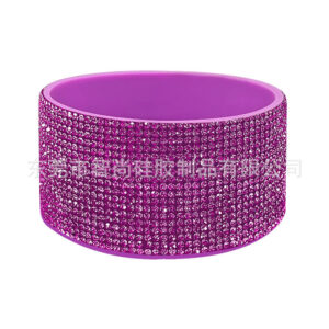 Purple diamond/blue-purple cup sleeve