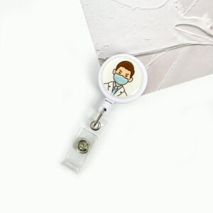 White back clip (male doctor)