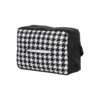 Wholesale Knitting Houndstooth Car Seat Back Hanging Type Leather Tissue Drawer
