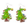 Wholesale Christmas Tree Series Earrings Cartoon Creative Christmas Star Earrings