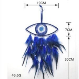 Ms9194 royal blue devil eyes dream catcher / φ36*38
