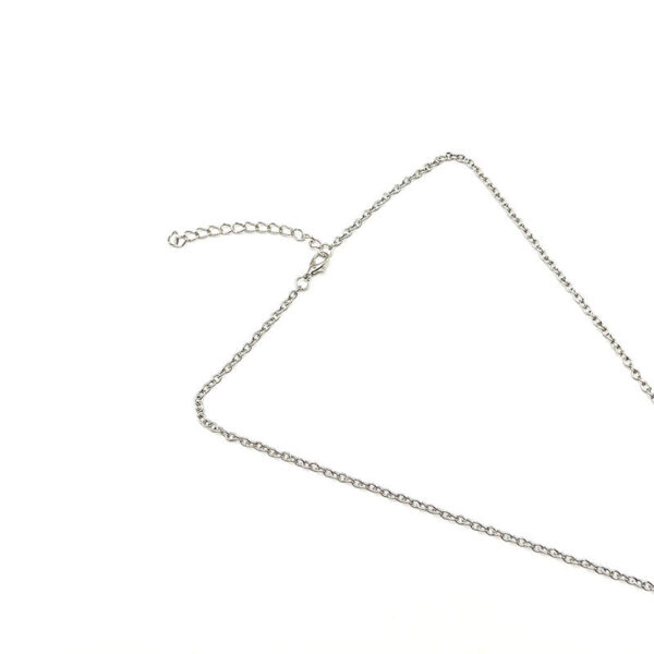 Wholesale Four Leaf Clover Turquoise Alloy Cross Chain Pendant Necklace