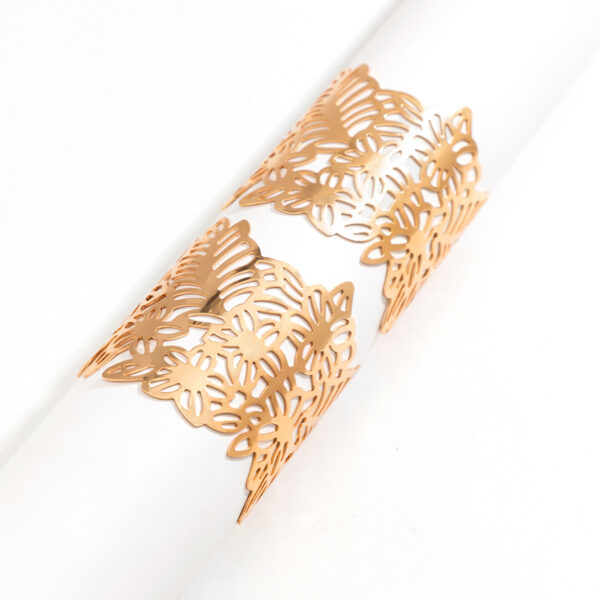 O1CN0109koqt23L3Ut11Y3I_1005997238-0-cib Wholesale Geometric Metal Hollow Flower Leaf Opening Bracelet