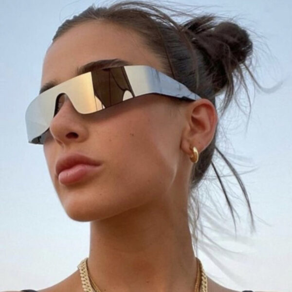 Wholesale Die Punk Frameless Sunglasses PC