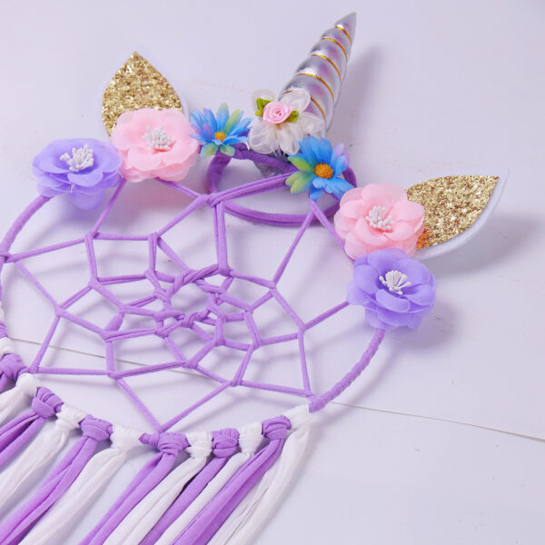 Wholesale Wool Tassel Unicorn Hair Clip Organizer