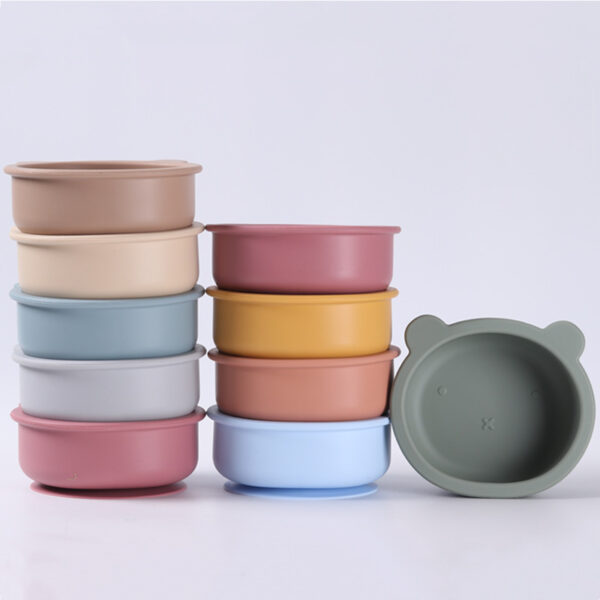 O1CN010D39Nn1NyhwYI6lhq_2211074631639-0-cib Wholesale Children's Food Supplement Silicone Bowl