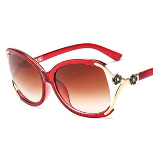 Red frame Gradient red [UV protection + HD polarized light]]