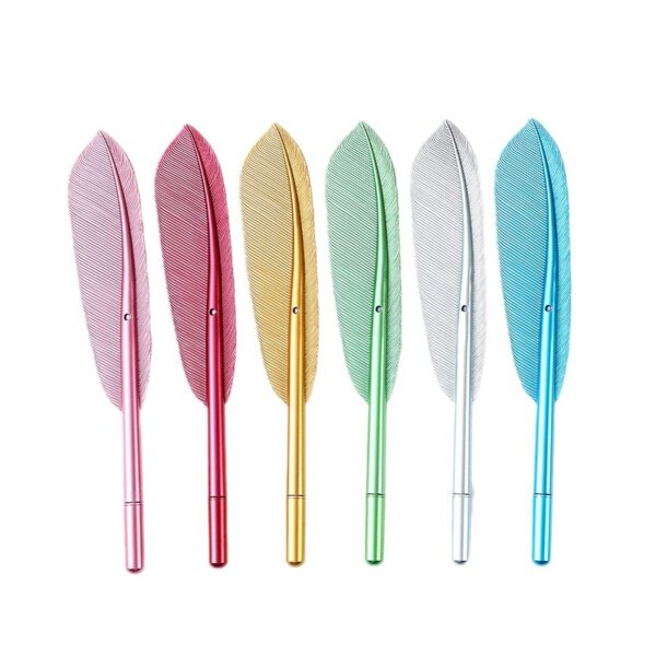 Wholesale Plastic Feather Ballpoint Pens